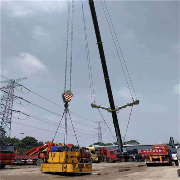 调楼镇风电设备吊装
